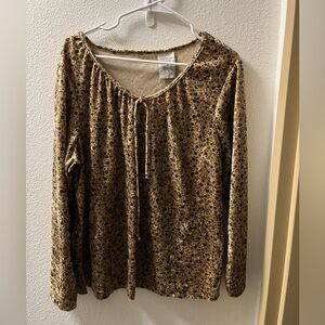 Vintage floral long sleeve